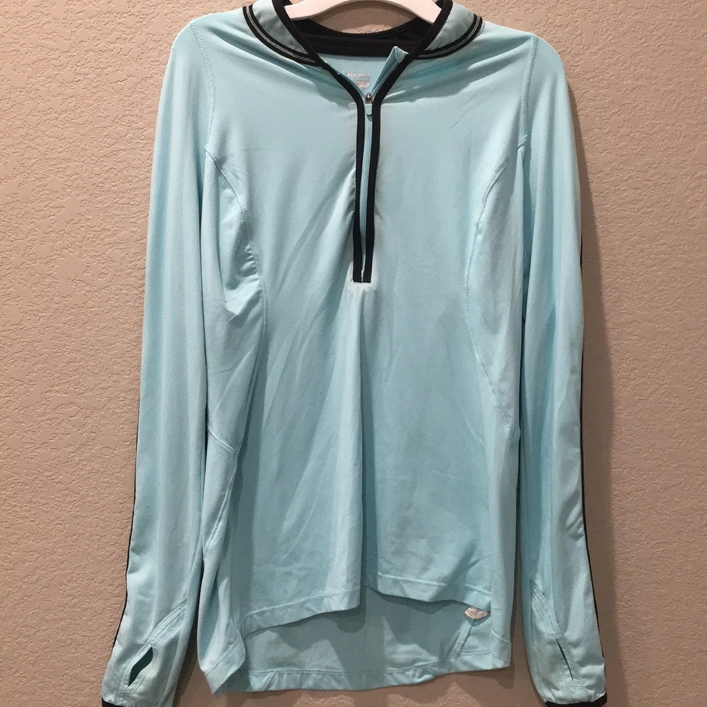 Light Blue, Fitted, Hind Exercise Sweatshirt